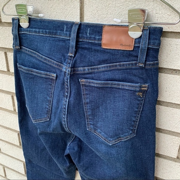 Madewell 10" High-Rise Skinny Jeans in Hayes Wash F4684 - Picture 6 of 13